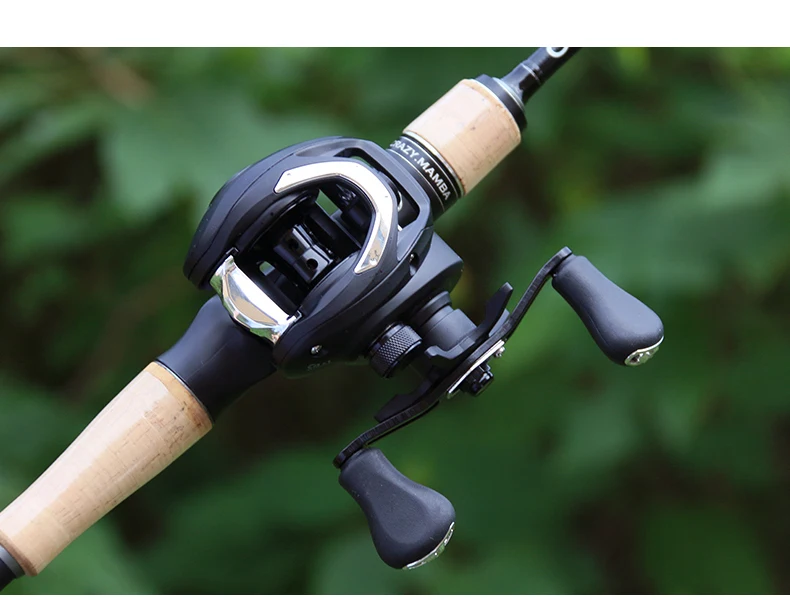 Experimente la emoción de la pesca con esta caña de alto rendimiento