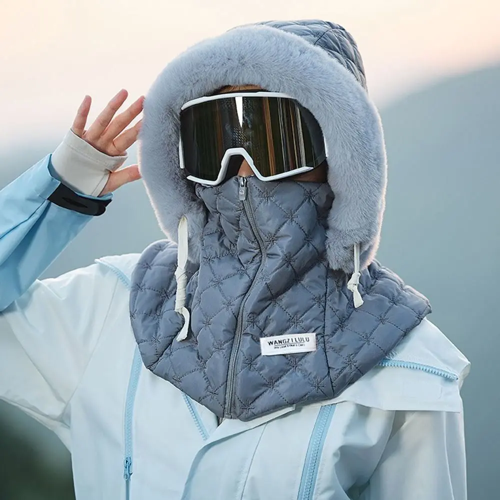Útil gorro cálido a prueba de viento para montar, forro de diseño grueso, gorro de invierno, protección para los oídos, mascarilla térmica para ciclismo al aire libre - imagen 4