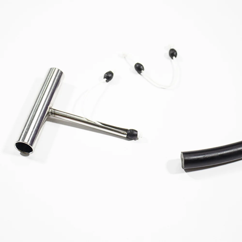 Varilla en forma de T, herramienta de inserción de espoleta de acero inoxidable, pesca submarina, buceo, varilla de inserción de espoleta de goma, barra en forma de T, herramienta para pistola - imagen 2