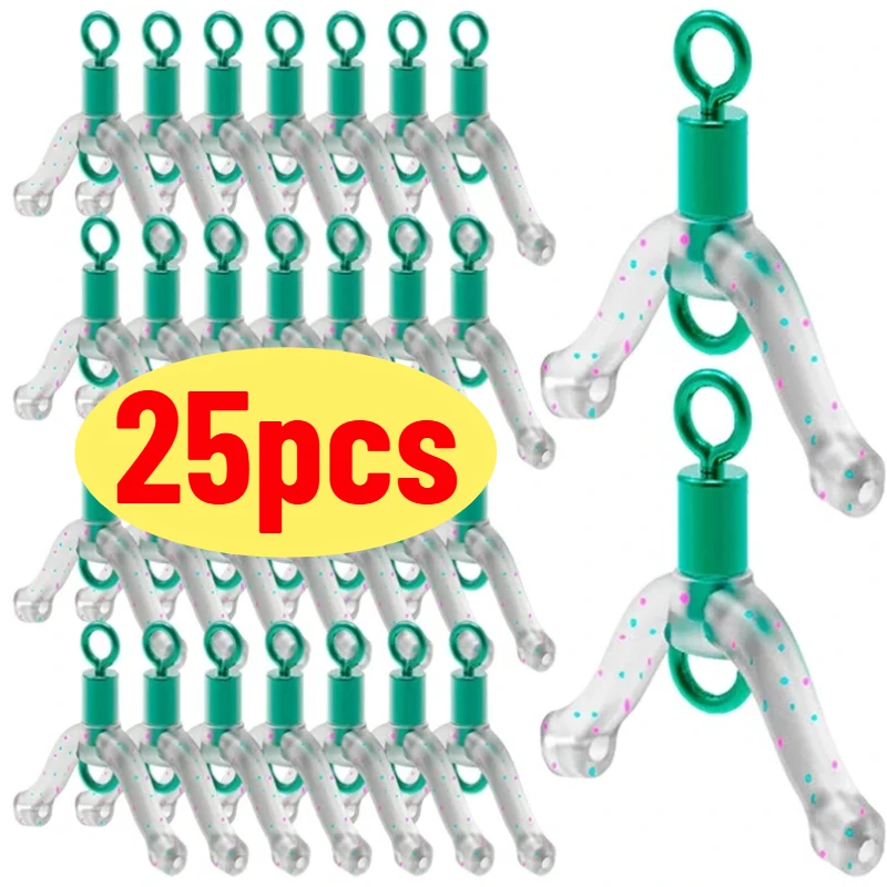 Separador anzuelos silicona antienredos – Bifurcador para aparejos pesca