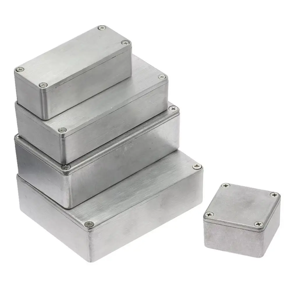Caja aluminio fundido a presión 1590 para pedal efectos guitarra - imagen 2