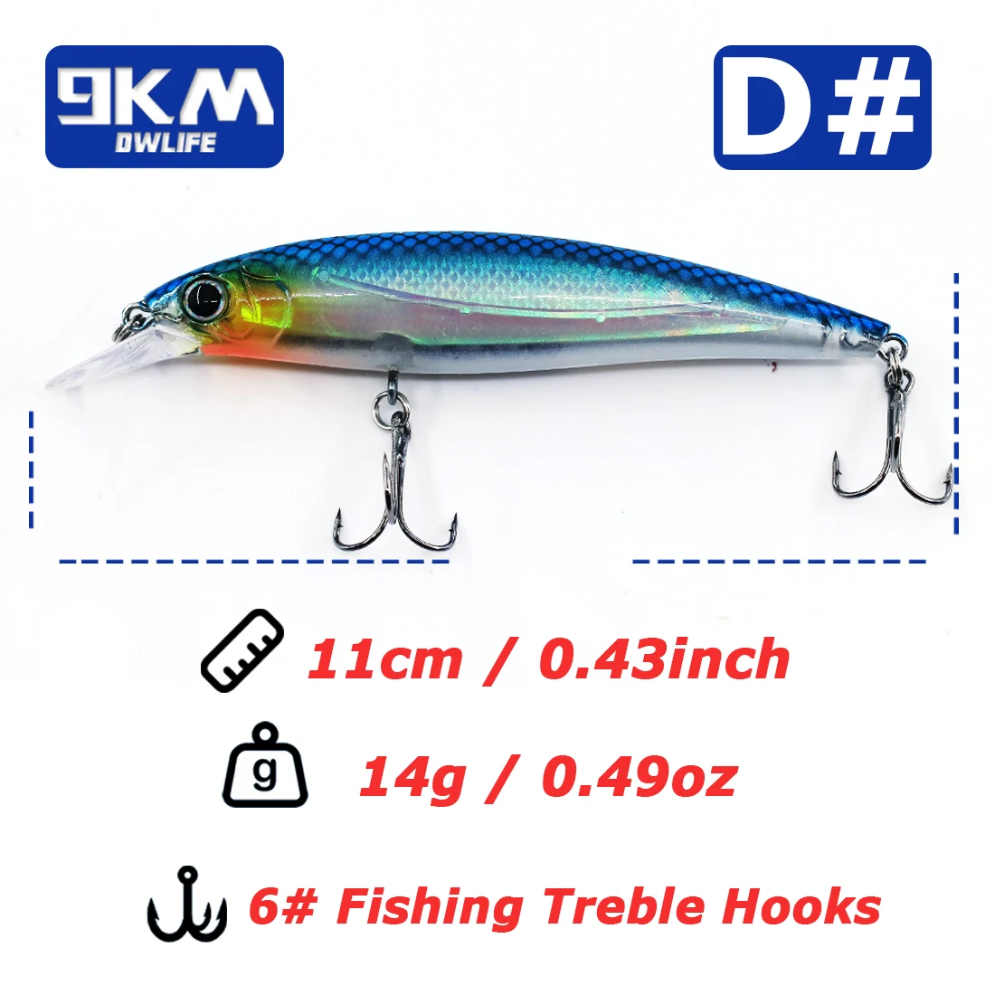 Size D-11cm 14g