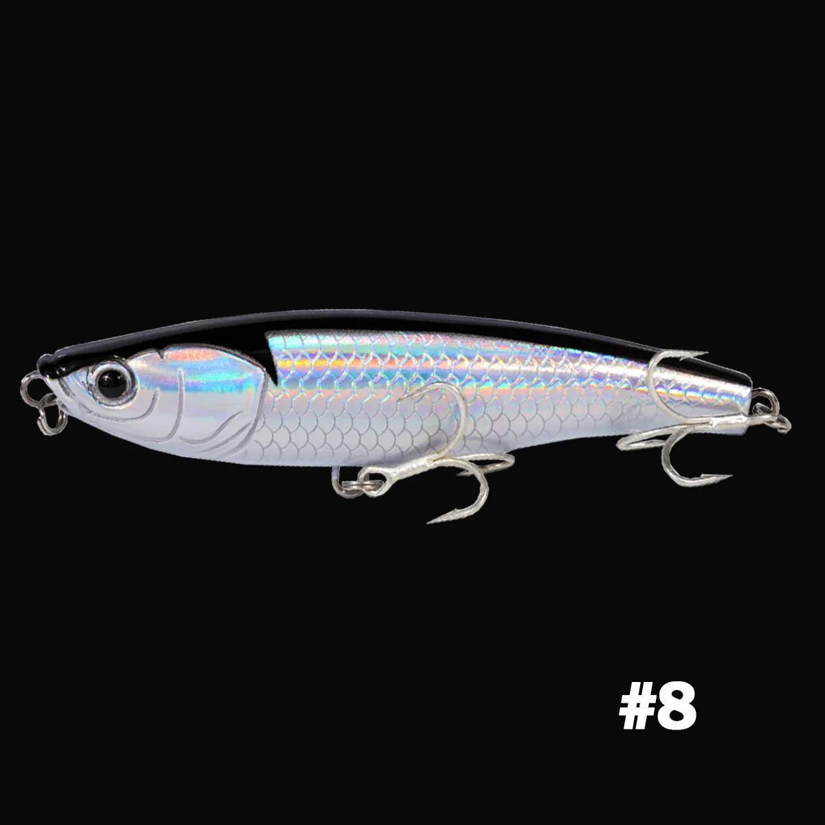 Cebo adhesivo de agua salada, 11cm, 51g, señuelo tipo lápiz que se hunde, anzuelo Popper, Swimbait, atún, Wahoo, Pesca, Wobbler de fundición larga, equipo de Pesca de mar - imagen 2