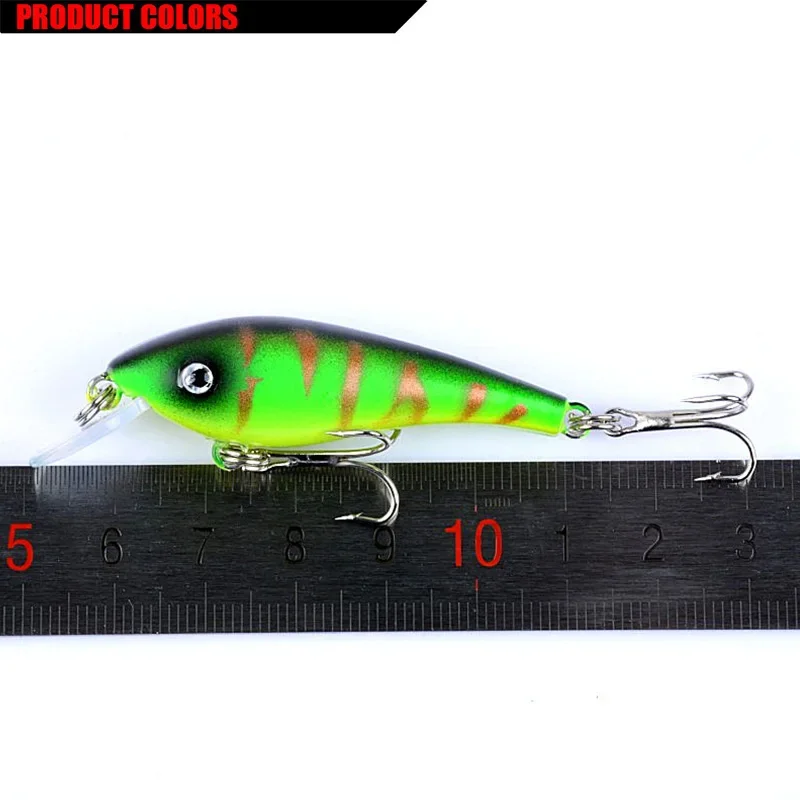 Señuelo de Pesca flotante con manivela, 5,8 cm, 4,5g, cebo duro Artificial, Wobblers, Crankbait, pececillos, Lucio, aparejos de Pesca, 1 ud. - imagen 2