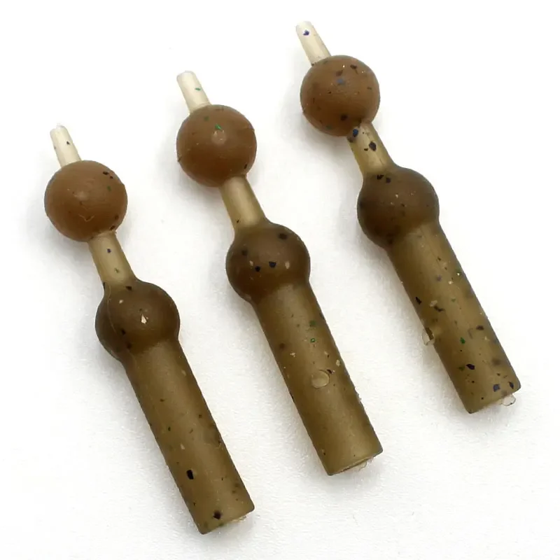 Equipo de aparejos de Material para carpa, aparejo de goma para pesca de carpa, líderes Leadcore, manga antienredos, 10 Uds. - imagen 4