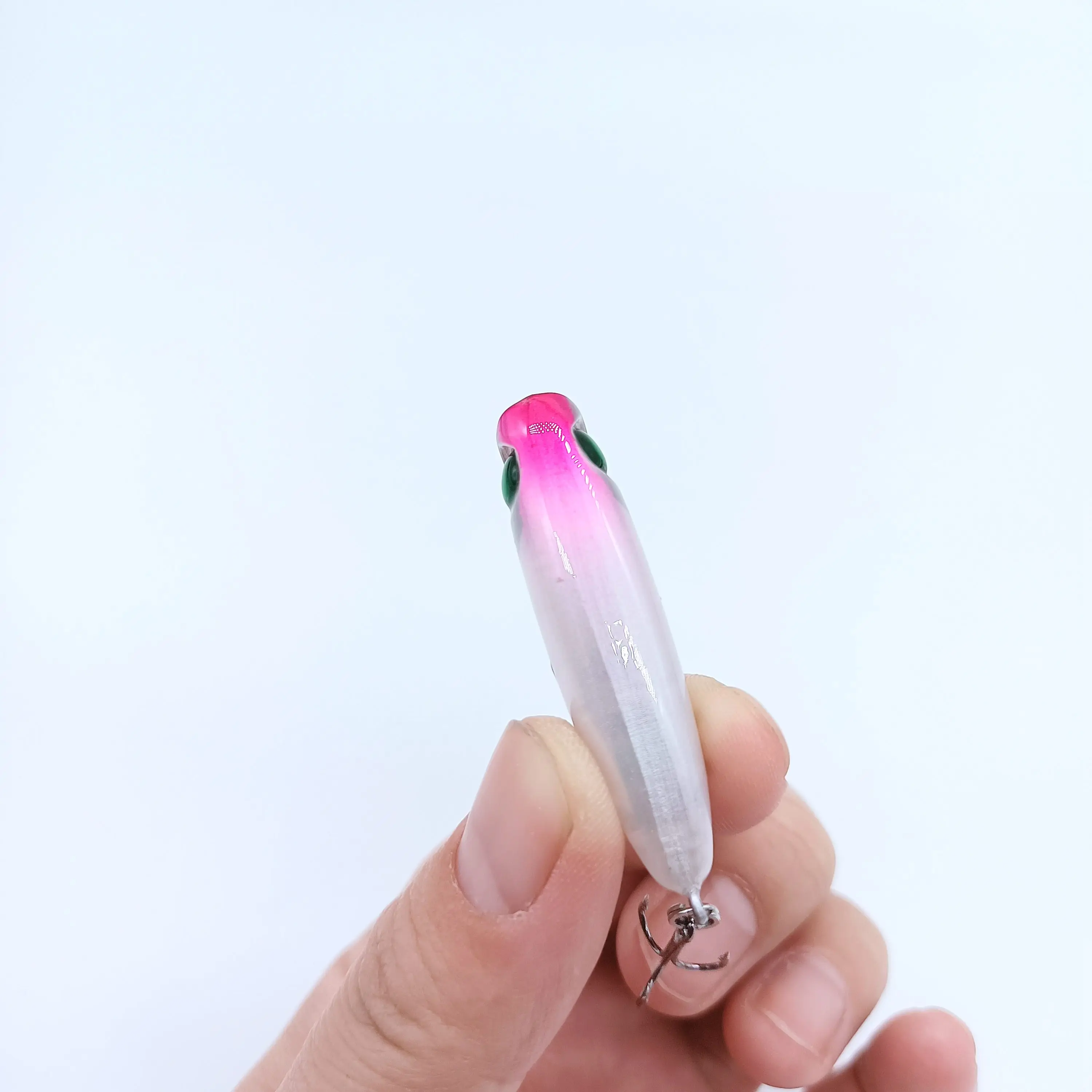 DUODUOYU-señuelo de pesca de lápiz que se hunde, 1 piezas, 3,5g/50mm, Mini Popper, Swimbait pequeño, Isca, cebo Artificial para Lucio, aparejos de pesca - imagen 3