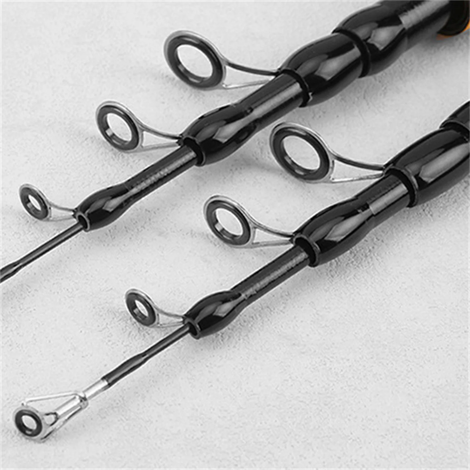 Caña de pescar telescópica de 1,6/1,8 m, caña de mano ultracorta portátil, caña de pescar Universal de largo alcance para uso en agua dulce y salada - imagen 5