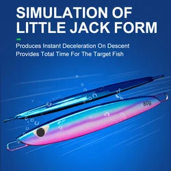 Teaser J114 Jig Metal UV – Curricán Lento Agua Salada
