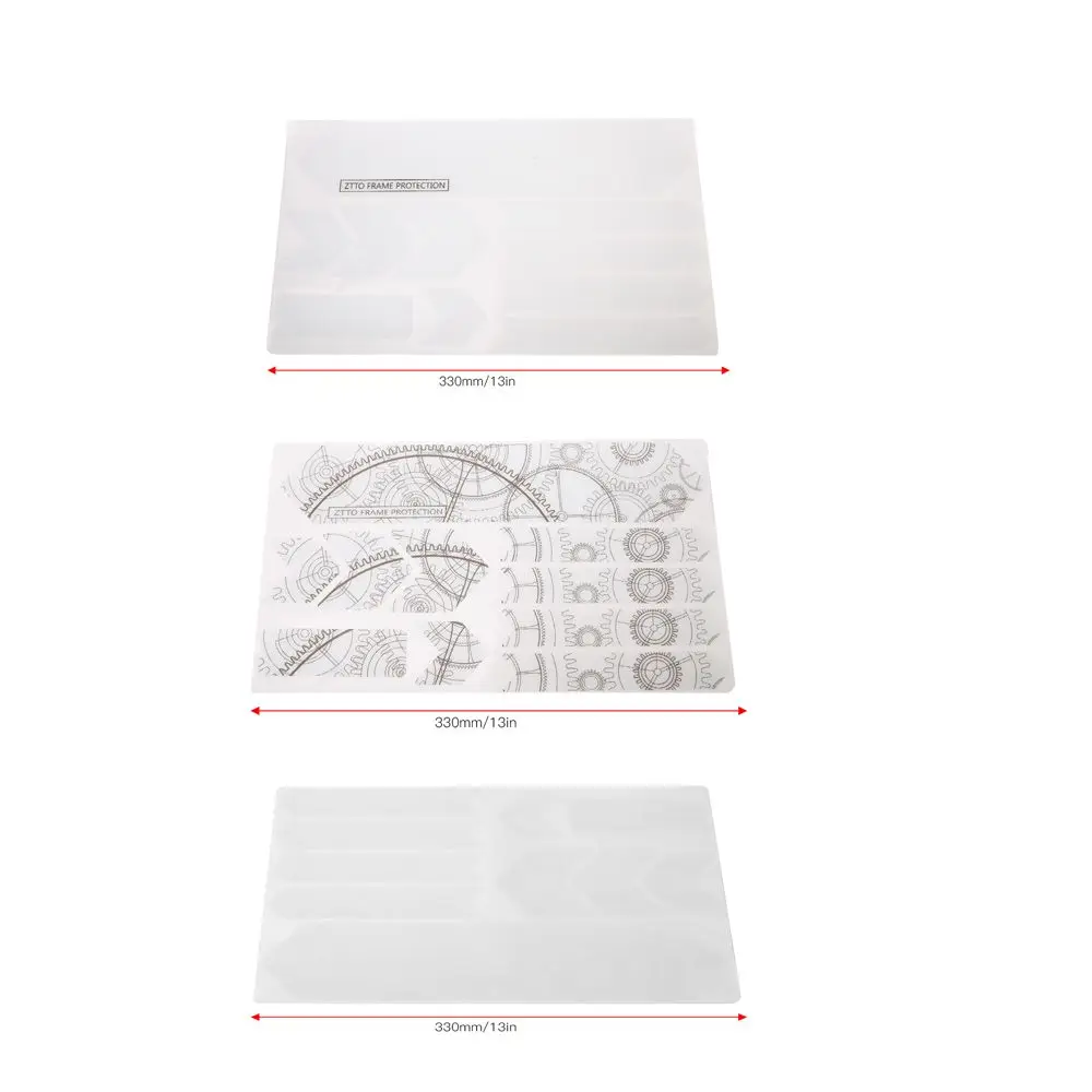 1 Juego de Protector de cuadro de bicicleta de ajuste Universal, panal, 3 estilos disponibles, cinta protectora de cuadro de bicicleta de PVC - imagen 3