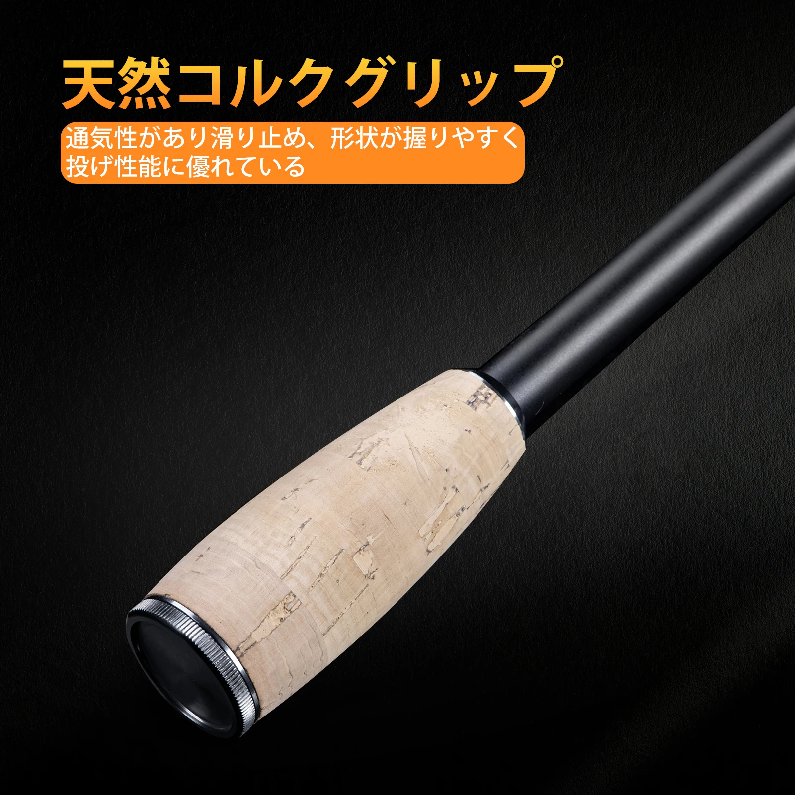 Goture VUONG MIST caña de pescar ultraligera en roca telescópica giratoria 3-20g mango de madera aparejos de pesca de fundición de carbono potencia M ML - imagen 5