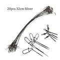 20pcs 32cm silver