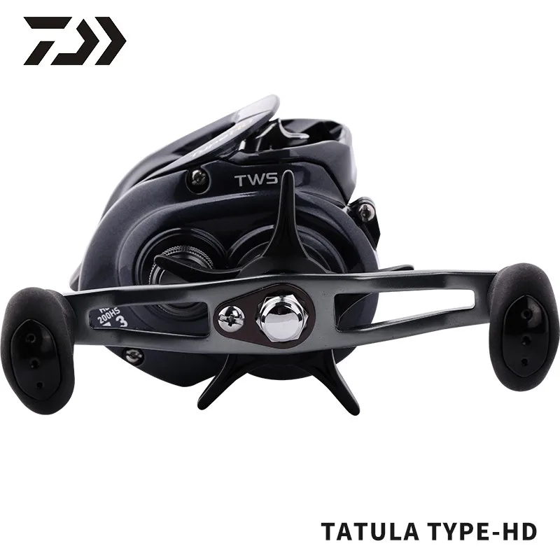 Carrete de pesca de agua salada DAIWA TATULA TYPE-HD 7 + 1BB carretes Baitcast relación de engranaje 6,3/7,3 arrastre máximo 6kg carrete de pesca - imagen 3