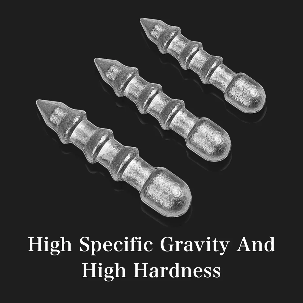 Plomo de inserción de pesca de lubina para señuelos de gusanos de plástico suave, aparejo Neko y pesas de clavos de pesca de aparejo loco - imagen 3