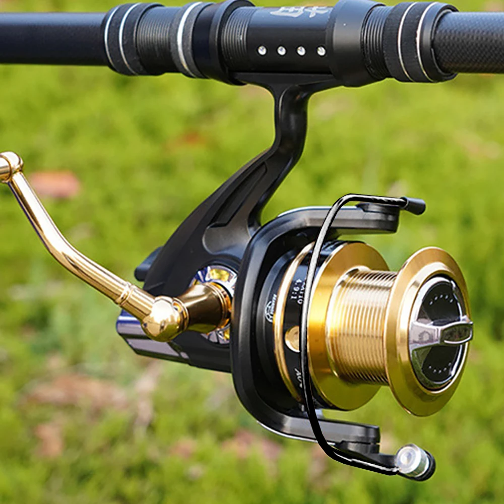 Carrete de pesca para Surfcasting, de arrastre grande, 15kg, duradero, para pesca de carpa, agua salada, serie 8000, 9000, 10000, nuevo - imagen 3