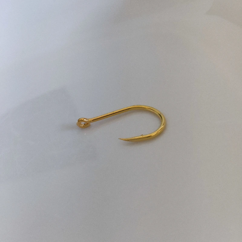Anzuelos circulares para carpa dorados con púas – accesorios pesca - imagen 3