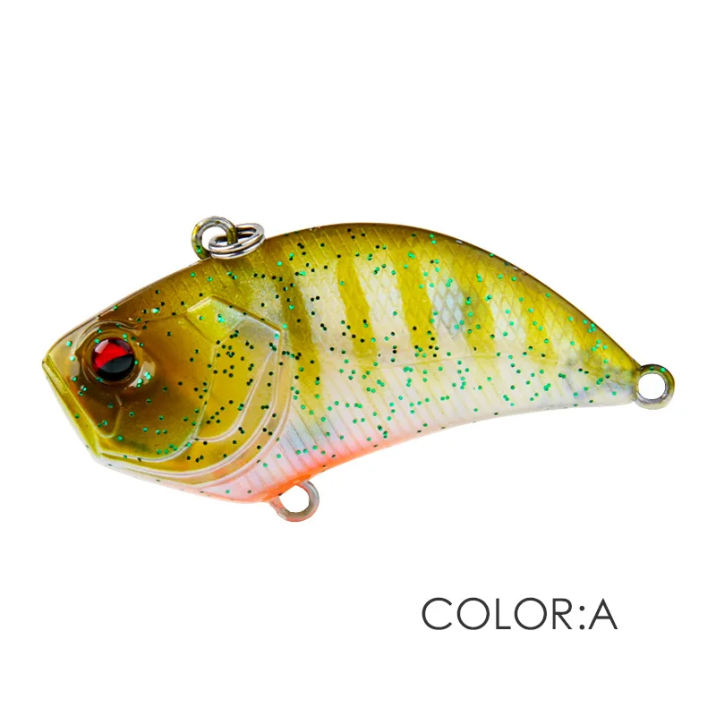 ALASICKA 1 Uds 13g 55/52mm VIB Vibra señuelo de pesca Artificial hundimiento Spinner cebos para lubina Pike perca herramientas de equipo de pesca - imagen 5