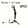 8PCS Screw ellipse 4
