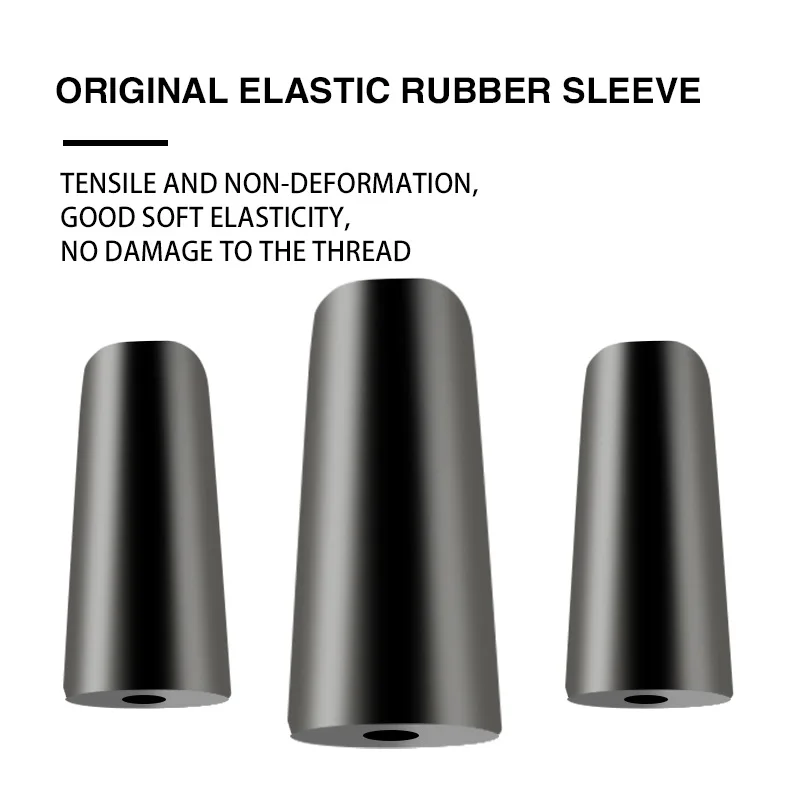 Gancho de pesca giratorio con rodamiento de 20 piezas, anillos sólidos, línea de pesca rodante, conector rápido para carpa, accesorios de pesca - imagen 5