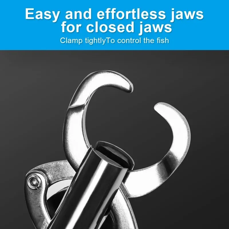 Alicates de pesca de cangrejo, herramienta de Control de agarre de labios de pescado, soporte de pesca de agua dulce, señuelo de carpa, aparejos de lubina, 1PC - imagen 5