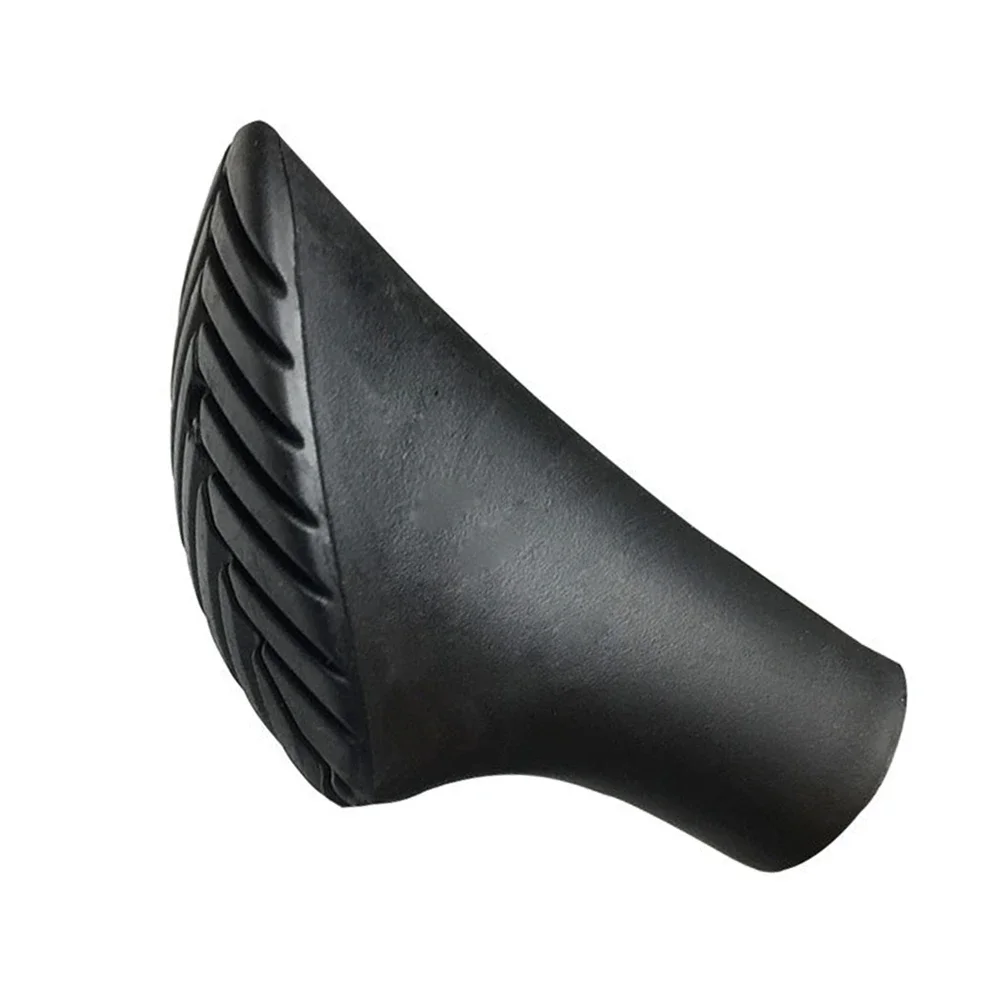 Protector de punta de bastón para bastones de Trekking, almohadilla de goma TPR, punta de repuesto, funda de goma antideslizante para senderismo y montañismo, 2 uds. - imagen 5