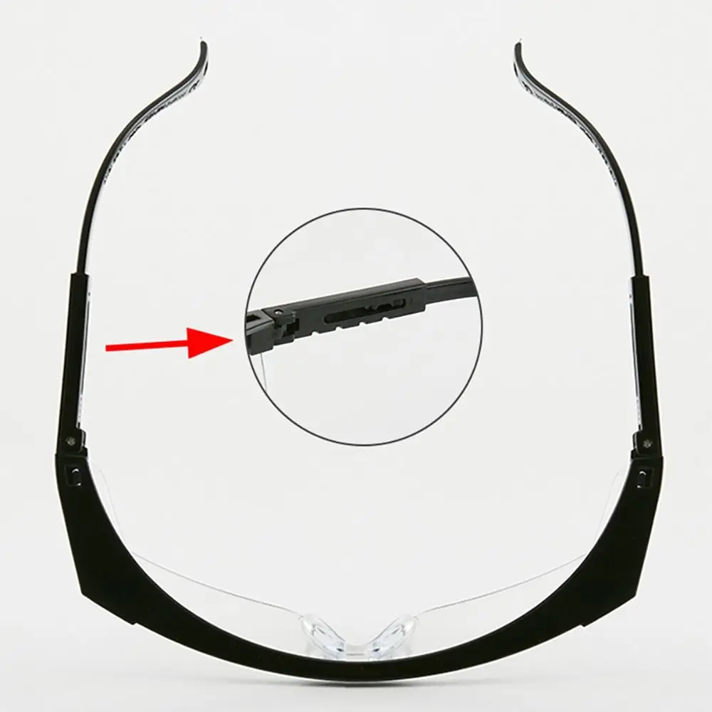 Gafas protectoras simples y ajustables para el trabajo, lentes de seguridad impermeables a prueba de polvo, antisalpicaduras, protección ocular - imagen 5