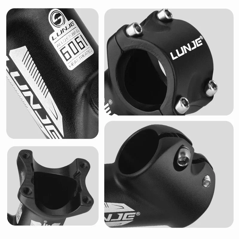 Vástago de bicicleta de montaña, vástago de tubo Vertical, forjado de aleación de aluminio, 31,8x90mm, accesorios de tubo Vertical de 45 grados - imagen 5