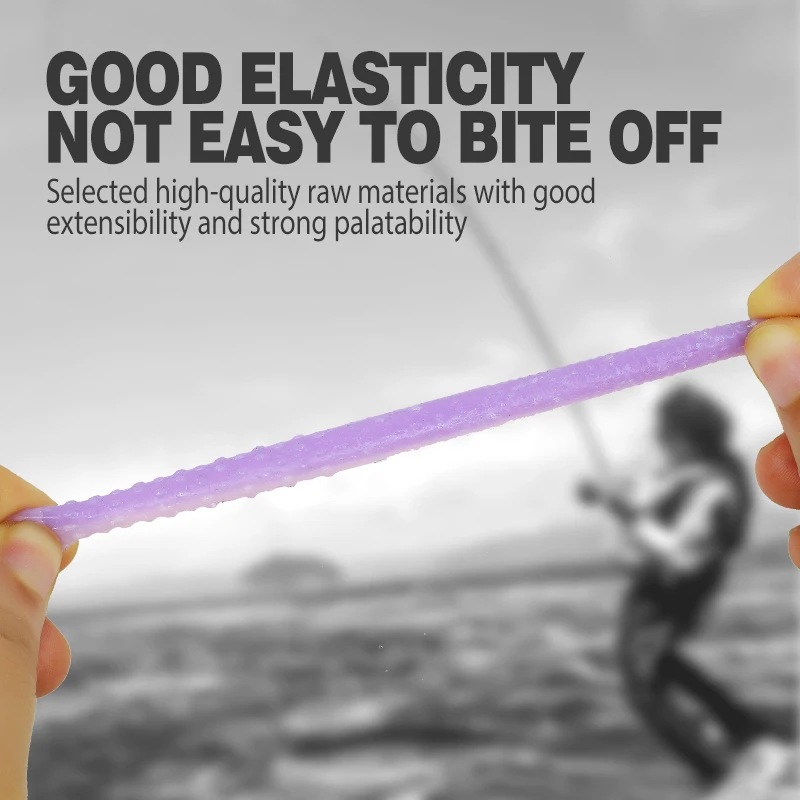 Banshee 7cm 4,2g gusanos que se hunden señuelo de pesca de lubina cebo Artificial de plástico suave Ned Wacky Rig Tpe Leurre Souple Wobbler sin peso - imagen 4