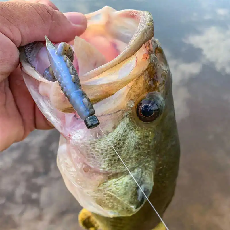 Grupo de pesca americano ZMAN Ned flotante 2,5 pulgadas cangrejo negro pit cebo suave competitivo TRD CrawZ banco nacional genuino - imagen 4