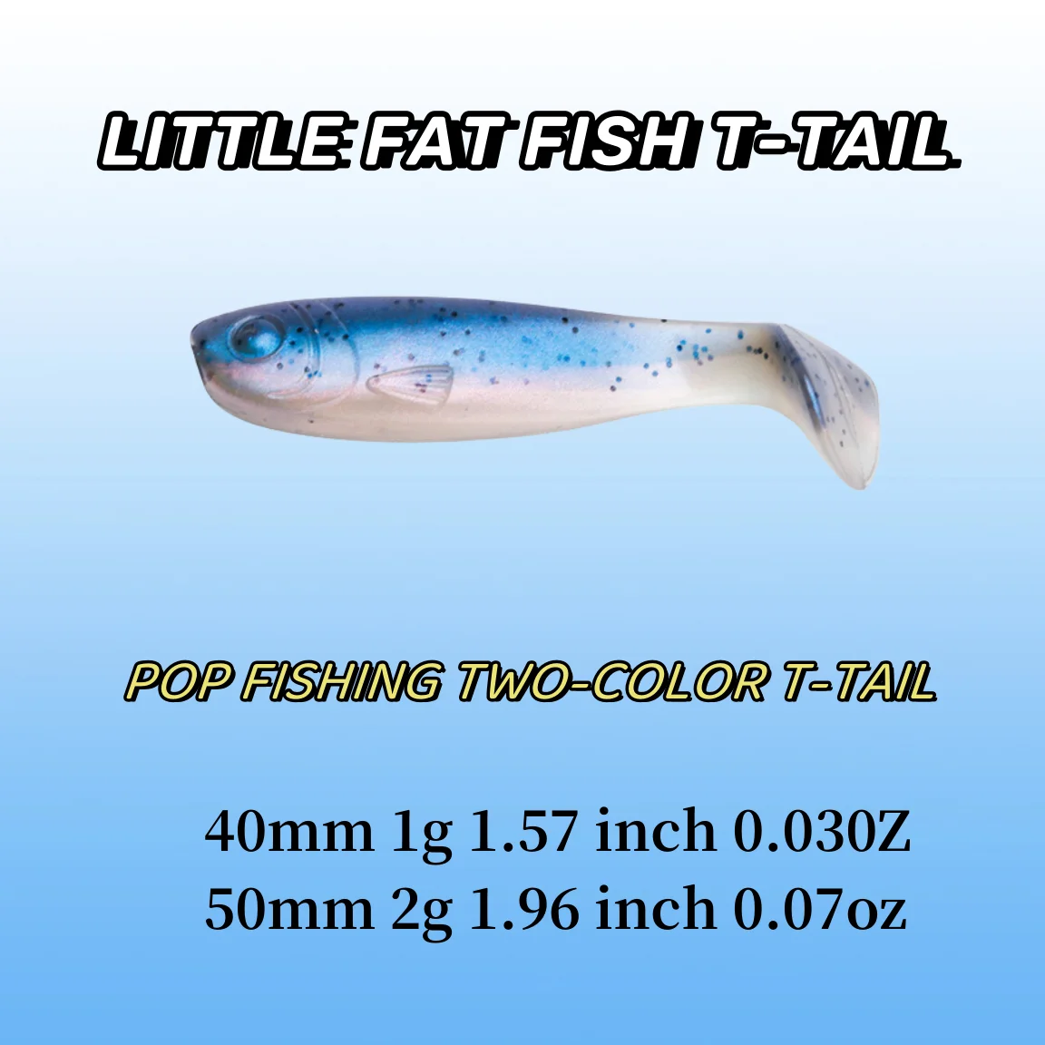 MUKUN 10 unids/lote Shad gusano cebo suave cola en T Jigging Wobblers señuelo de pesca aparejos lubina Lucio Artificial Swimbait de silicona - imagen 2