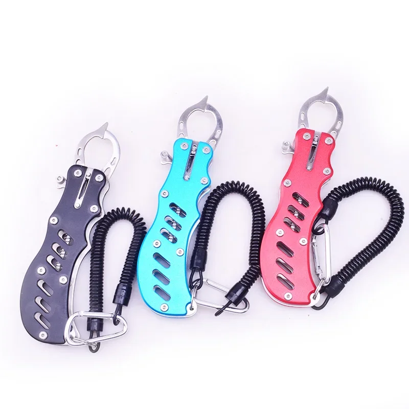 1 Uds. Pinza de agarre de Control de pescado de acero inoxidable, señuelo, alicates multifuncionales, alicates de gancho, alicates de pescado, herramientas de pesca, aparejos - imagen 5