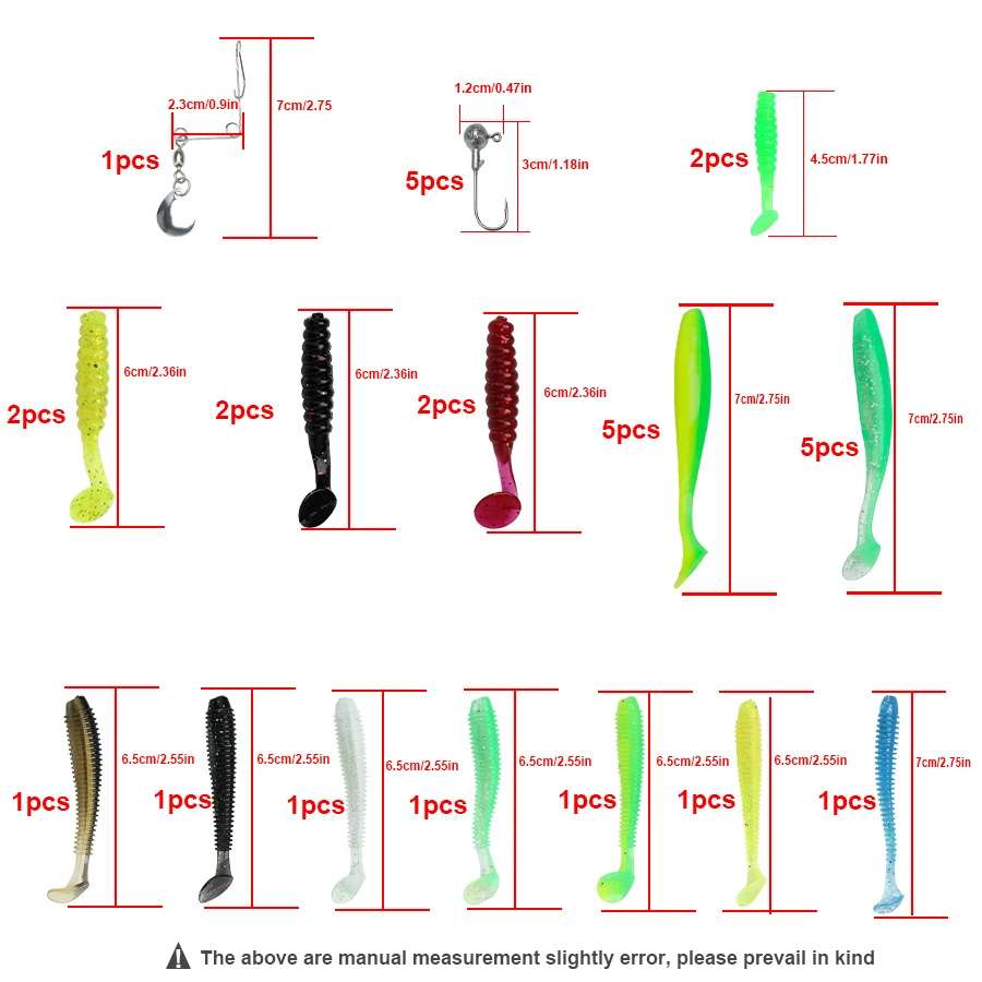 FTK-Juego de cañas giratorias para señuelos, cebo suave de fibra de carbono, carrete de caña de pescar telescópica, Combo con línea, Kit de señuelos de agua dulce, 1,5 m - imagen 5
