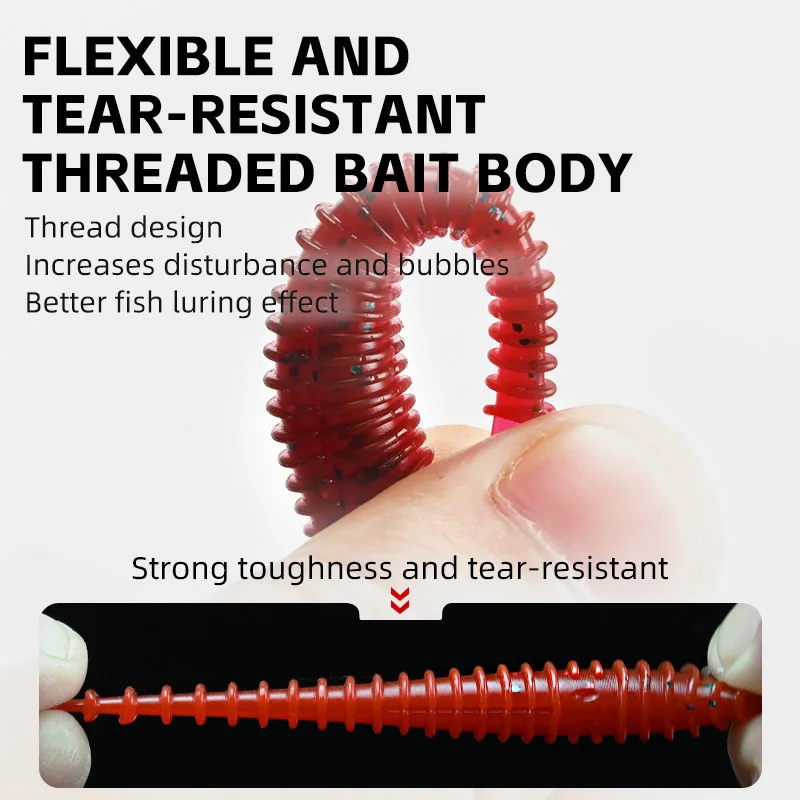 MEREDITH-Fishing Swing Impact FAT, señuelos blandos, aparejos Wobblers, cebos de orada, 75 mm, 85 mm, 180 mm - imagen 2