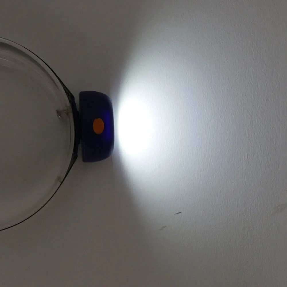 MINI faro LED COB, luz de trabajo con 3 modos de iluminación, alimentado por 3 pilas AAA, adecuado para camping, aventura, senderismo, etc. - imagen 5