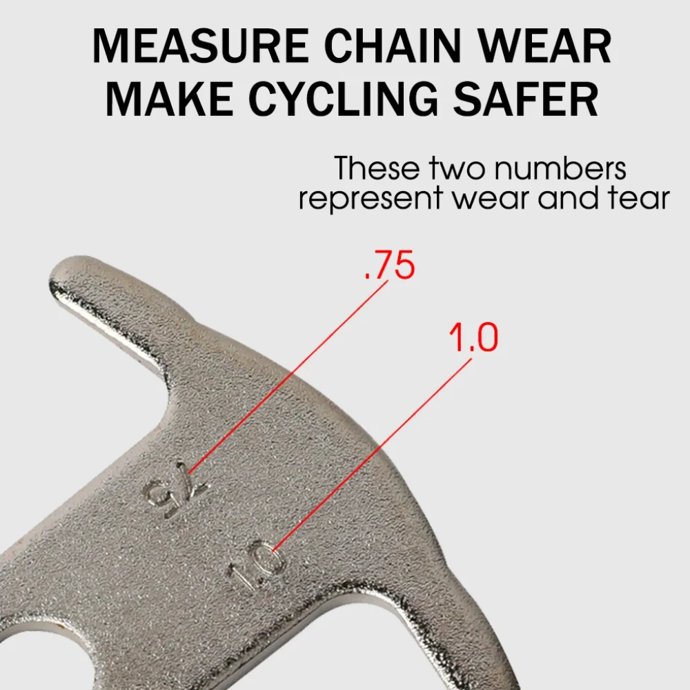 Kit reparación bicicletas: alicates, indicador cadena y cortador - imagen 2