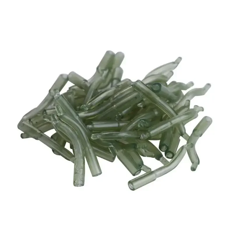 20/50/100 Uds. Accesorios de pesca de carpa D Rig Kickers gancho línea alineadores manga antienredos para el cabello Ronnie Rig aparejos finales - imagen 2