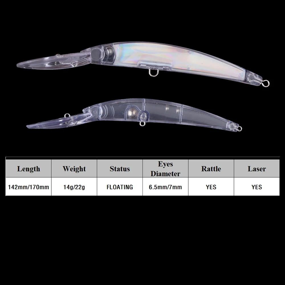 Minnow Chan's Huang – Señuelo de labios grandes para pesca deportiva - imagen 2