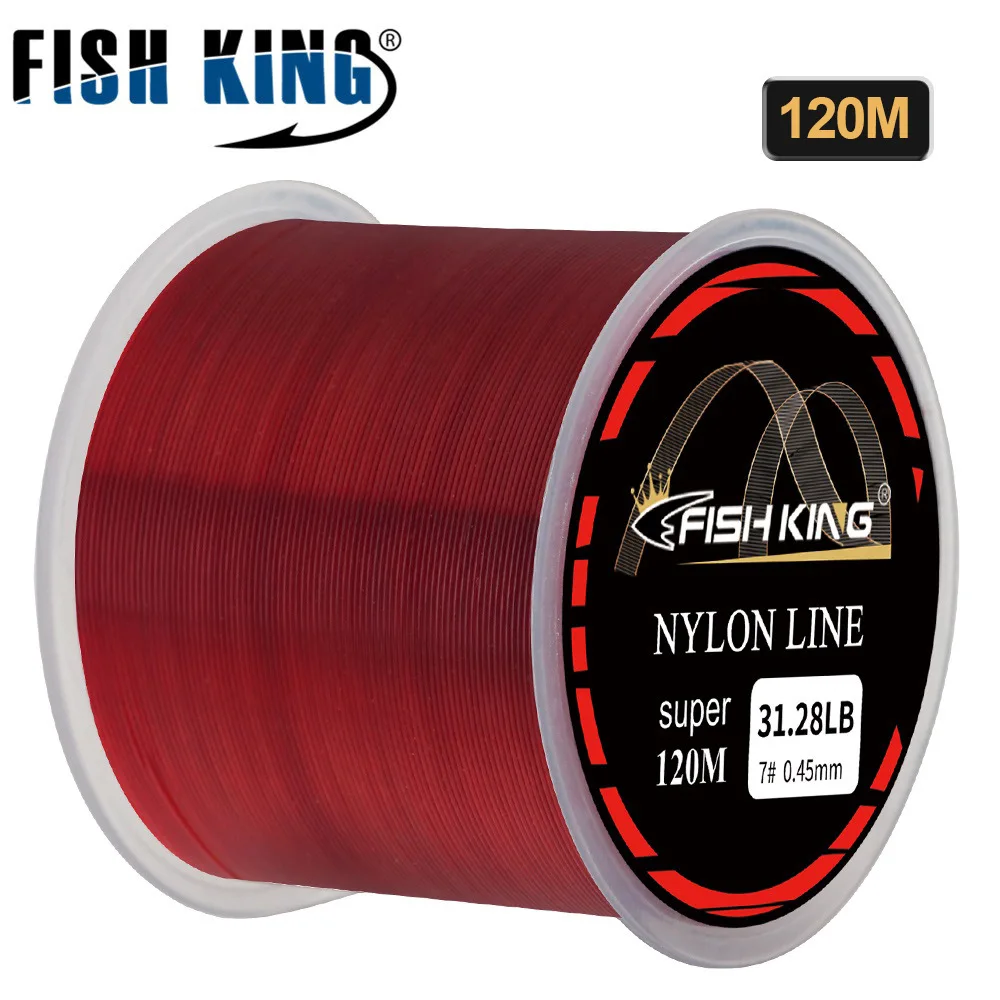 Línea de pesca fluorocarbono invisible 120m – Alta resistencia