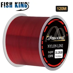 Línea de pesca fluorocarbono invisible 120m – Alta resistencia