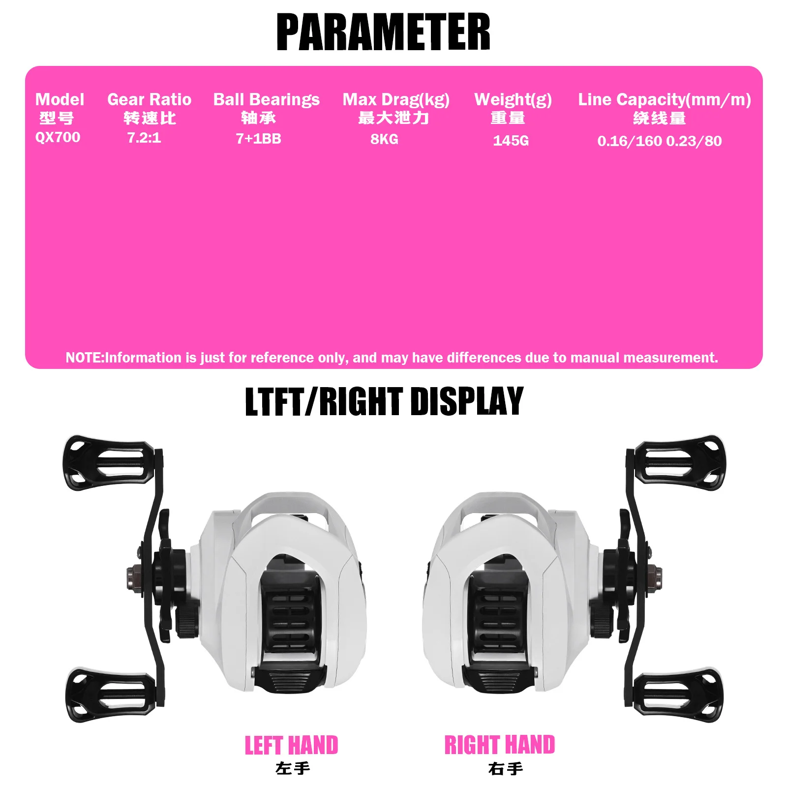Nuevo carrete de pesca de lubina, carrete poco profundo, carrete de fundición de cebo de 145G, carrete de pescado pequeño ultraligero, carrete CNC de 8KG/10KG, carrete colorido - imagen 5