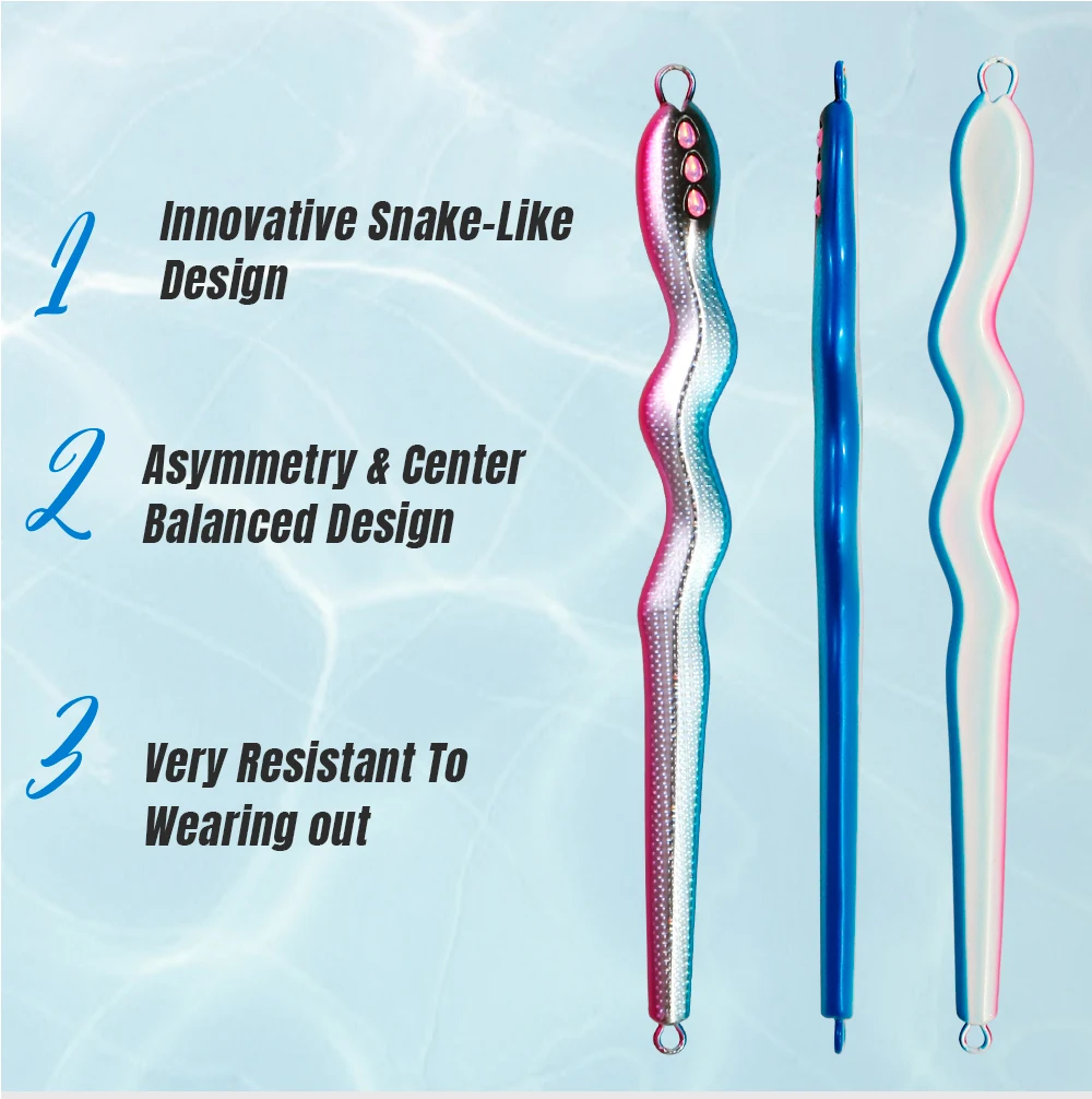 El diseño innovador de tipo serpiente ofrece comodidad ergonómica y durabilidad para la deseabilidad perfecta