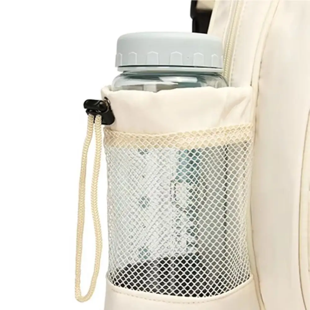 Bolsa cruzada para raqueta de tenis, gran capacidad con soporte para botella de agua, bandolera de tenis, Color puro, bolsa deportiva de belleza para Fitness - imagen 2