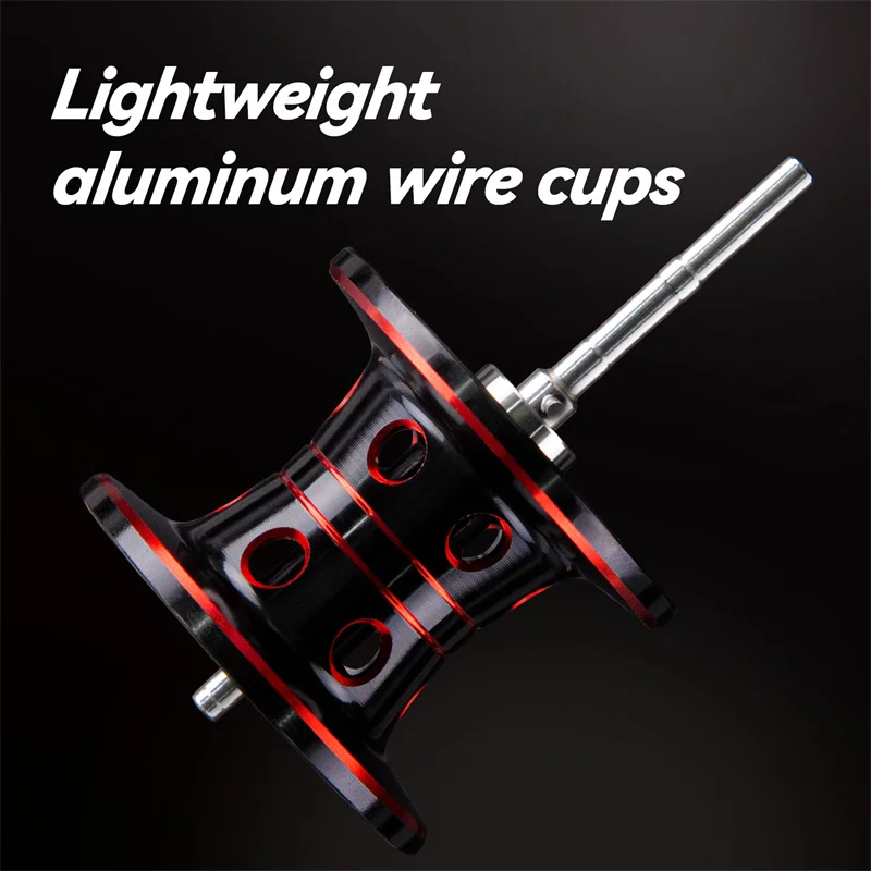 ORJD-carrete de pesca Baitcasting 18 + 1BB, carrete de Metal 7,2: 1, rueda de pesca de fundición de Metal magnética - imagen 4