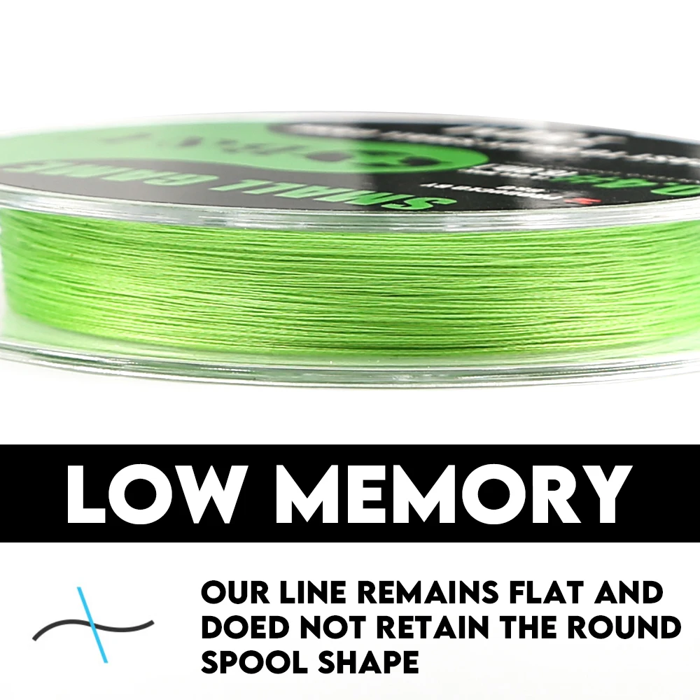 B & U-micro líneas de pesca de 150m, pesca de fundición larga de agua salada, 4 hebras trenzadas de PE, monofilamento japonés, conjunto de sedal líder - imagen 5