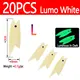 20pcs Lumo White L