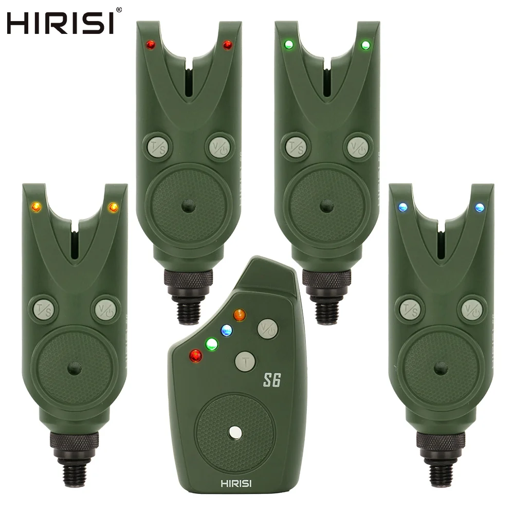 Alarmas inalámbricas carpa Hirisi S6-G – Detector picadas impermeable