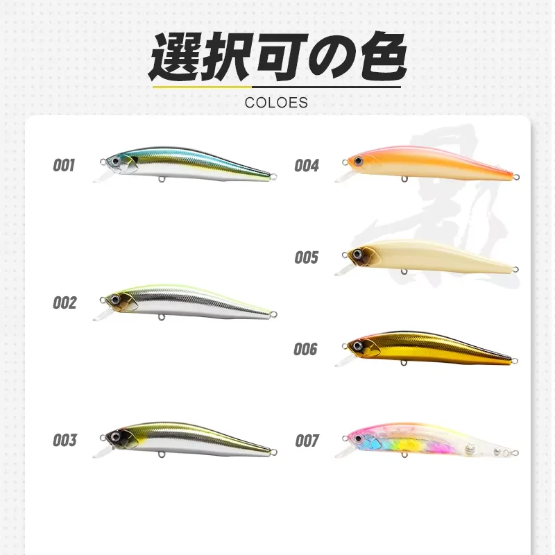 Señuelos Minnow flotantes para lubina y lucio 95 mm D1 – Juego de 3 - imagen 4