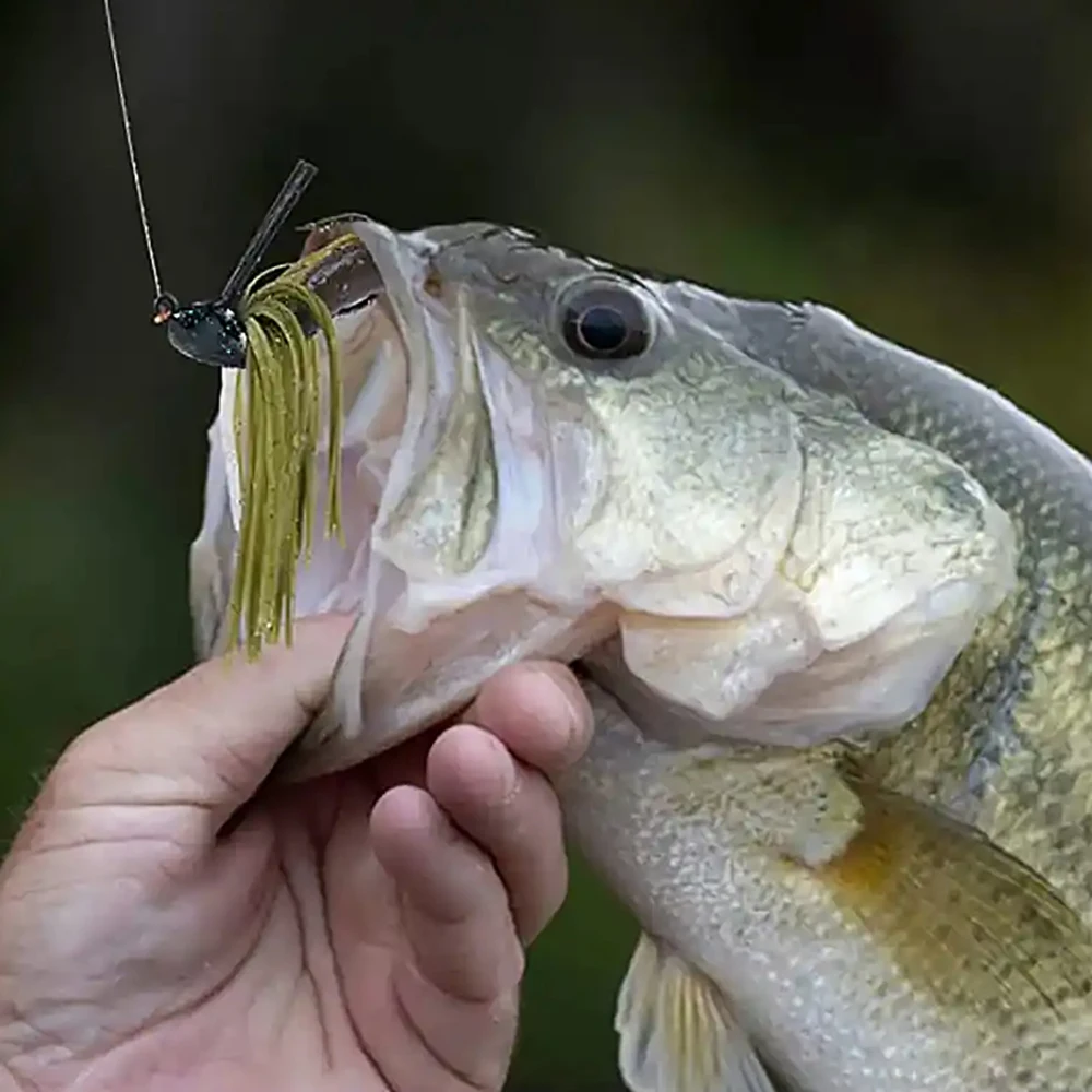 Faldas de silicona para jig – Recambio spinnerbait y buzzbait - imagen 5