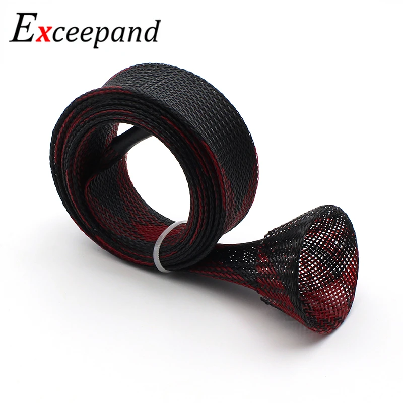 Exceepand-funda para caña de pescar de fundición libre de enredos, funda para guante, chaqueta, tubo de red protectora, bolsa de calcetín de malla elástica - imagen 5