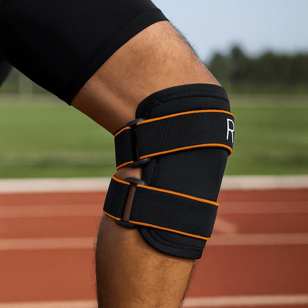 2 almohadillas de soporte protectores de pantorrilla deportivos ergonomía transpirable Protector de pierna seguridad presurizada rodilleras de Fitness hombres/mujeres - imagen 2