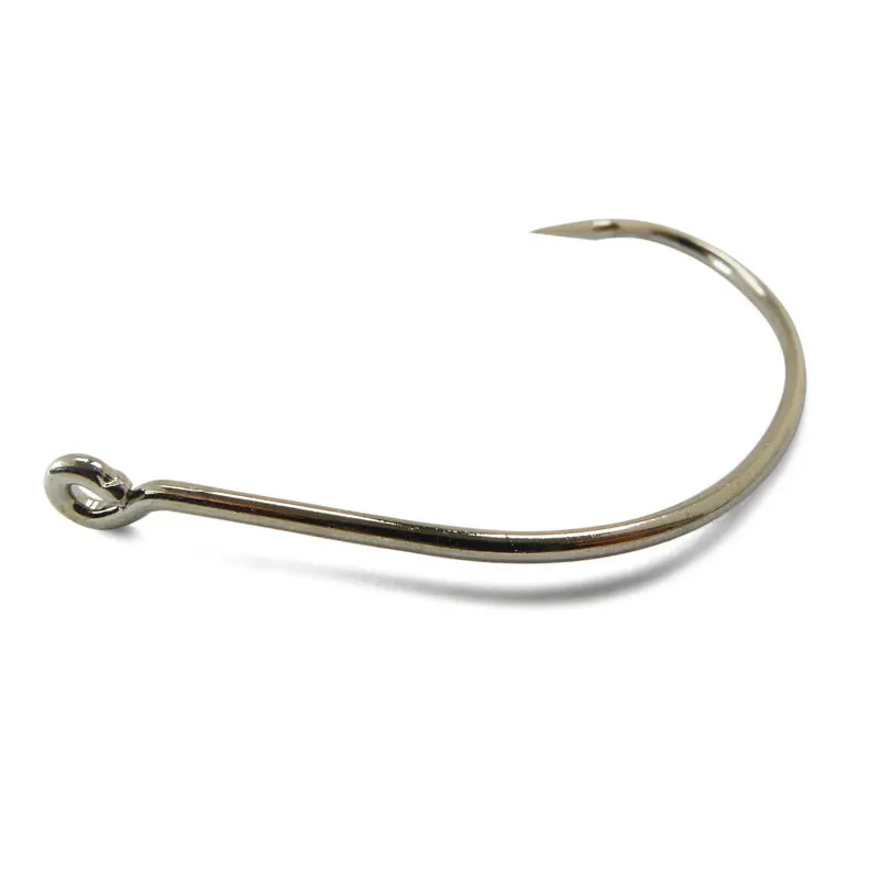 100 Uds. Anzuelos de pesca con espacio ancho y púas, anzuelos de cebo para carne viva de agua dulce y salada, tamaño 6 4 1/0 2/0 3/0 4/0 5/0 6/0 - imagen 3